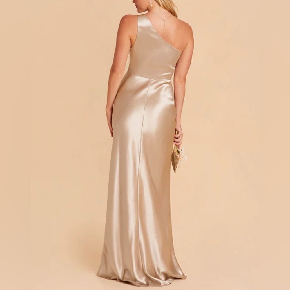 Birdy Grey One Shoulder Neutral Champagne - Picture 3 of 3